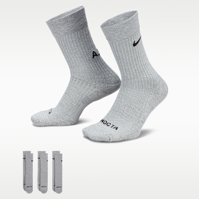 NIKE NOCTA ソックス 3足セット 25-27cm Nike.comにおけるNOCTA クルー ソックス 3足に関するレビュー